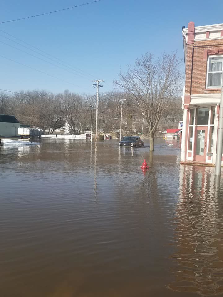 Flooding in Darlington